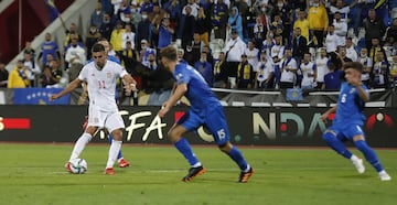 0-2. Ferrán Torres marca el segundo gol.