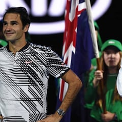 Federer sobrevive a Nadal y consigue su 18 Grand Slam