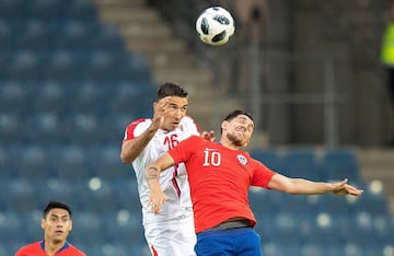 Las mejores imágenes del duelo entre Chile y Serbia en Austria