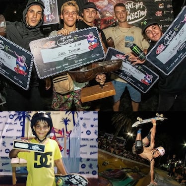 Buscando el salto m¨¢s alto en skate: el tour del mejor equipo argentino