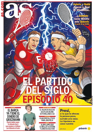 Las portadas de AS de julio