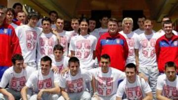 El seleccionador serbio, Radomir Antic, ha ofrecido ya su lista definitiva de convocados para el Mundial de Sudáfrica.