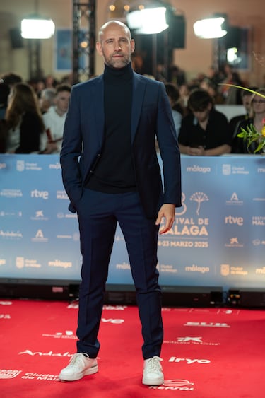 Gonzalo Miró en la alfombra roja.