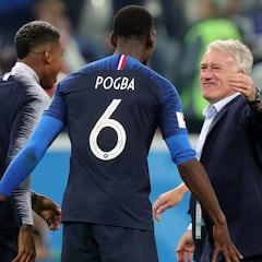 Deschamps gana sin posesión: solo 40% ante Bélgica
