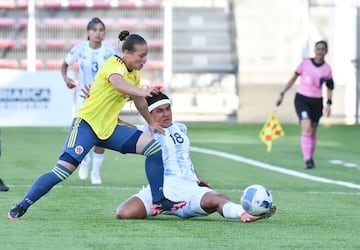 Colombia vs Argentina, Sudamericano Femenino Sub 20.