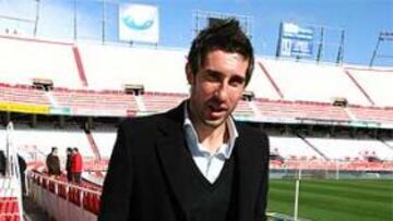 <b>INDISCUTIBLE.</b> Dragutinovic llegó al Sevilla hace dos años y ha disputado 46 partidos de Liga.