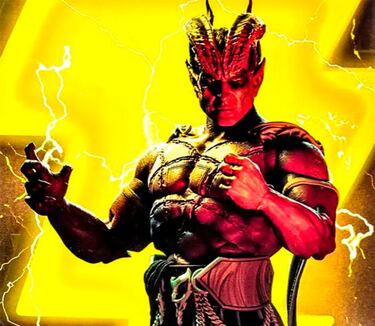 Filtrado el demoníaco villano de Black Adam a través de merchandising de la película
