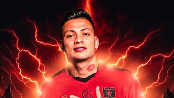 Alexis Zapata, volante de América de Cali