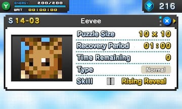 Captura de pantalla - Pokémon Picross (3DS)