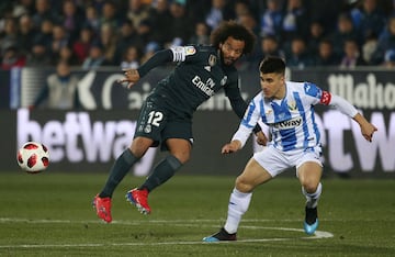 Unai Bustinza con Marcelo.