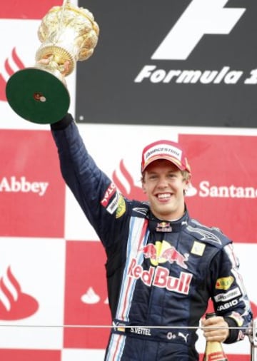 Ganador en el Gran Premio de Inglaterra en 2009.