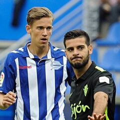 Marcos Llorente fue el mejor de los cedidos del Real Madrid