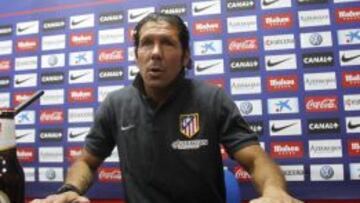 Simeone: "Espero que mañana puedan jugar Messi y Neymar"