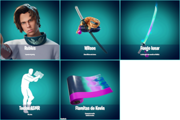 elrubius rubius fortnite skin objetos