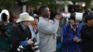 He was one of the best in the history of the quintessential American sport, but now works at Augusta as a photojournalist.
