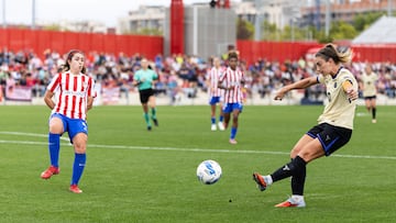 Alexia Fernández ante Alexia Putellas.