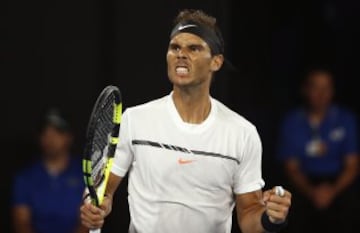 Federer-Nadal: the best pics. from the Australian Open