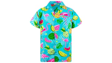 Una de las camisas hawaianas más baratas en Amazon.