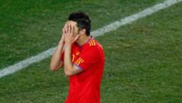 Primer penalti fallado en un Mundial por España