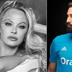 Pamela Anderson acusa a Adil Rami de haberle roto las manos con un vídeo