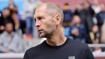 Head coach Gregg Berhalter of United States l