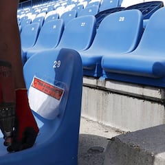 Comienza el desmontaje de los asientos del Vicente Calderón