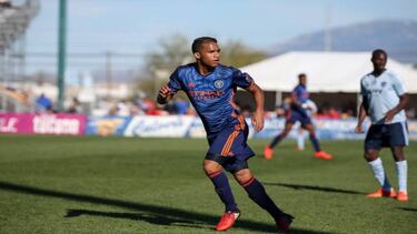 Yangel Herrera disfrutó junto a David Villa en su debut con NYC