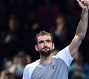 Cilic venció a Isner en tres sets