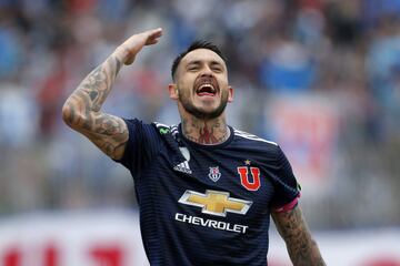 Mauricio Pinilla: desde su retorno de la Serie A, se transformó en uno de los goleadores más efectivos del torneo en Chile. Un litigio lo dejó fuera de la U.