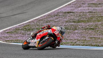 Márquez, hoy en Jerez.