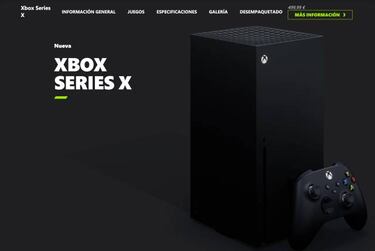 Xbox Series X y Xbox Series S estrenan nueva web oficial