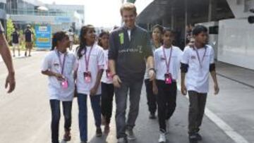 Nico Rosberg es Embajador de la Fundación Laureus.