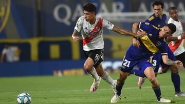 El volante colombiano disputó 68 minutos frente a Boca Juniors por la Copa Diego Maradona.