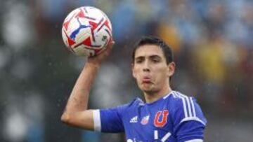 Mat&iacute;as Rodr&iacute;guez en su primera etapa en Universidad de Chile