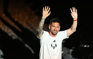 Presentaci¨®n multitudinaria de Messi como nuevo jugador del Inter Miami