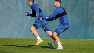 30/12/22 MALAGA CF 
ENTRENAMIENTO
RUBEN CASTRO Y VILLALBA