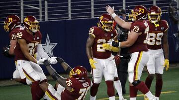 Despu&eacute;s de vencer a los Cowboys en Thanksgiving Day, el equipo capitalino se situ&oacute; en la cima del Este de la NFC como el &uacute;nico equipo con cuatro victorias.