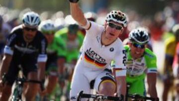 Andre Greipel vencedor de la primera etapa del Tour de Om&aacute;n.