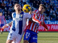 18/01/25
PARTIDO DE PRIMERA DIVISION
CD LEGANES - ATLETICO DE MADRID
MIGUEL DE LA FUENTE - GIULIANO SIMEONE