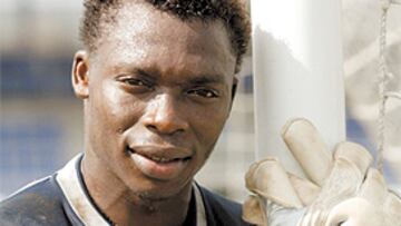 <b>PREPARADO. </b>Carlos Kameni afronta su primera prueba de fuego como portero del Espanyol.