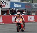 Así celebró Márquez en Motegi su segundo Mundial de Moto GP