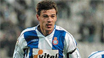 <B>EN RACHA</b>. Savo Milosevic ha marcado seis goles con el Espanyol. Es el máximo artillero.
