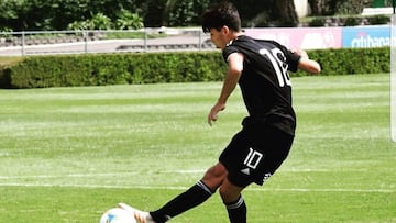 Diego Abreu volvi&oacute; a un llamado de la selecci&oacute;n mexicana tras quedarse en la orilla para el Mundial Sub-17 del a&ntilde;o pasado.