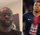 Saha sobre Mbappé: "Cuando lo vi pensé que era un maestro"