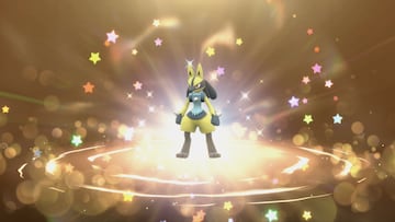 pokemon escarlata purpura lucario shiny como conseguirlo codigo regalo misterioso