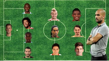 Este es el equipo ideal de los"cortados" de Pep Guardiola