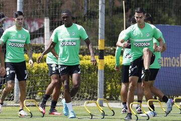 Nacional se prepara para el partido ante Unión Magdalena del sábado, válido por la fecha 8 de Liga.