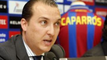 Quico Catalán, durante una rueda de prensa.