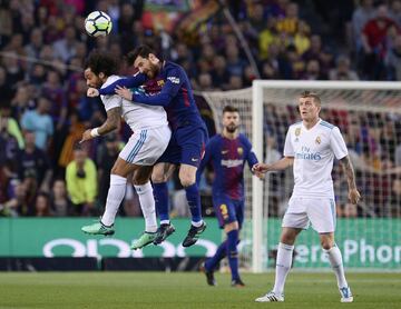 Messi y Marcelo.