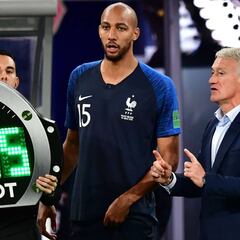 El cambio del partido: N'Zonzi salió y Francia mató la final